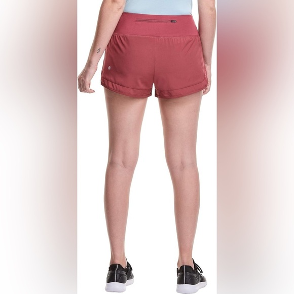 Champion Running Shorts Women's Size Small Brick Red 2.5" Inseam Stretch Knit - Picture 7 of 9